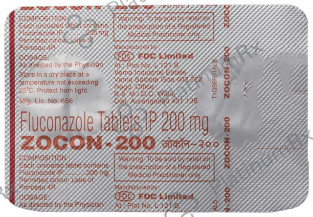Zocon 200mg Tablet 2s