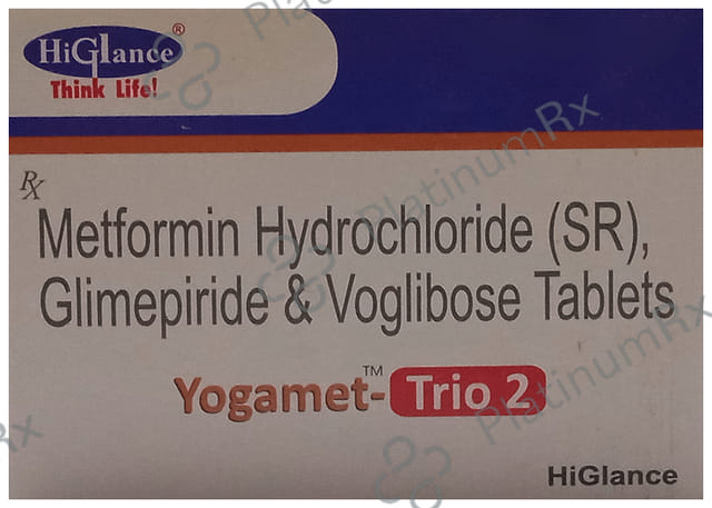 Yogamet-Trio 2 Tablet SR