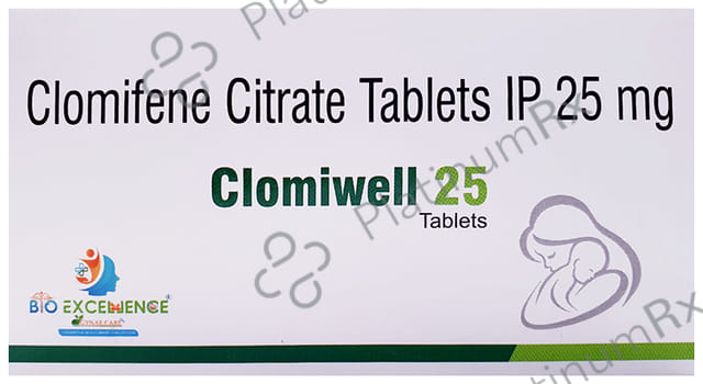 Clomiwell 25mg Tablet