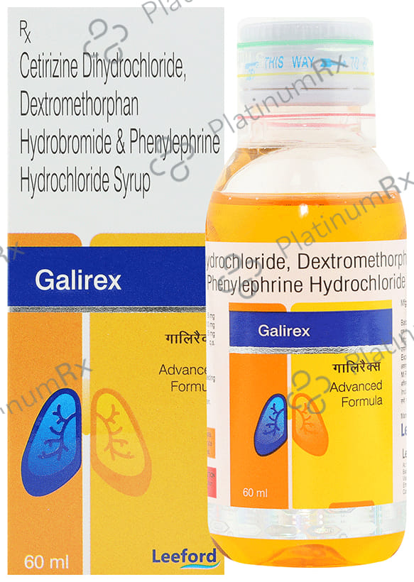 Galirex 5/10/5mg Syrup 60ml