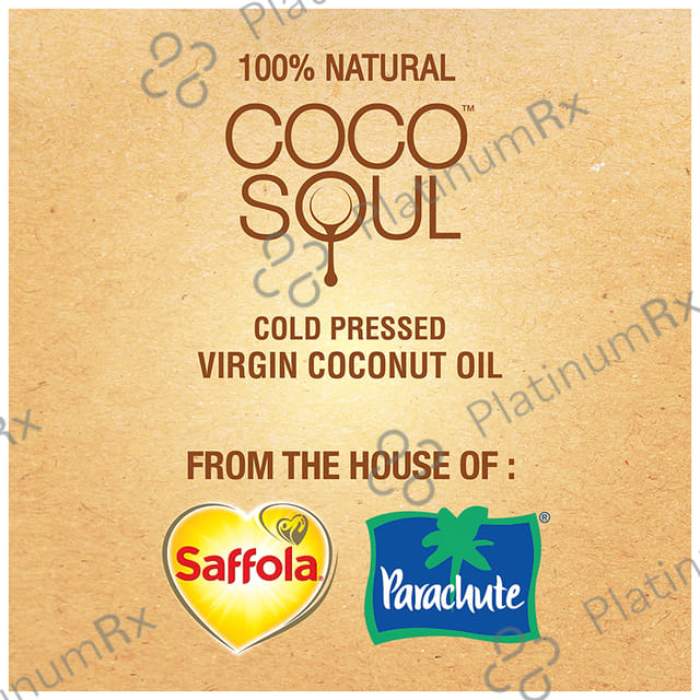 Coco Soul 100% Cold Pressed Virgin Coconut Oil 1000 ml