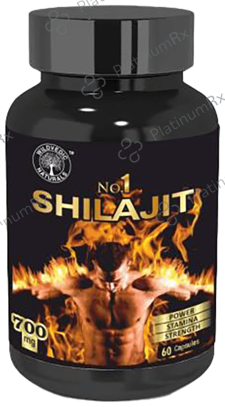 Wildvedic Naturals No. 1 Shilajit 700mg Capsule