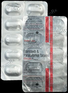 Etosak P 60/325mg Tablet 10s