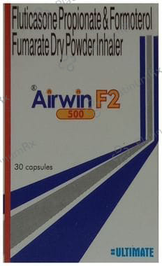 Airwin F2 500/6mcg Capsule 30s