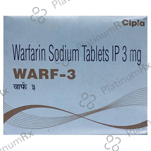 Warf 3mg Tablet 30s