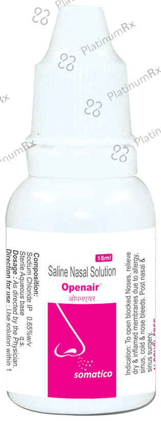 Openair Nasal Solution 15ml