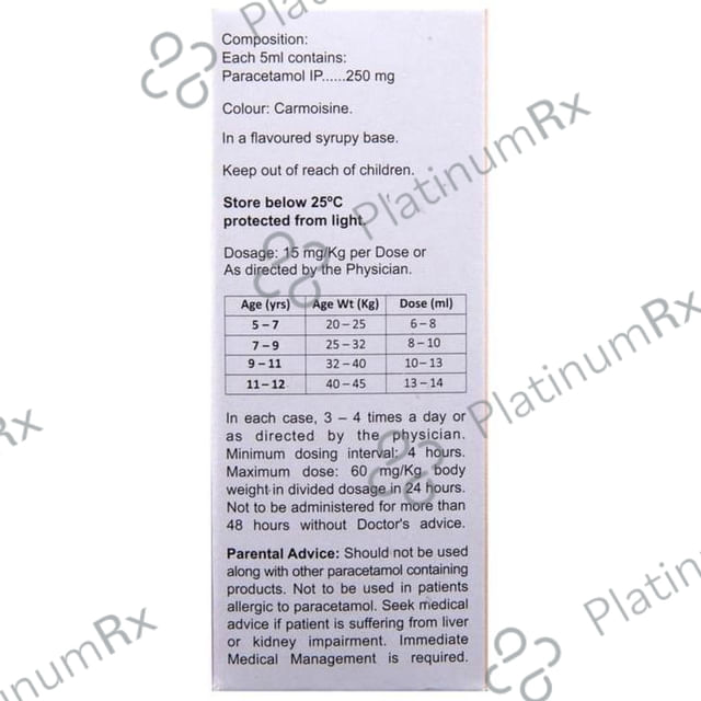 Sumo L DS 250mg Suspension 60ml