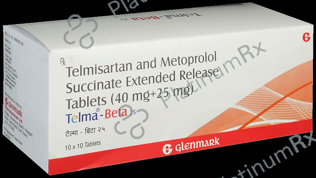 Telma Beta 25/40mg Tablet ER 10s