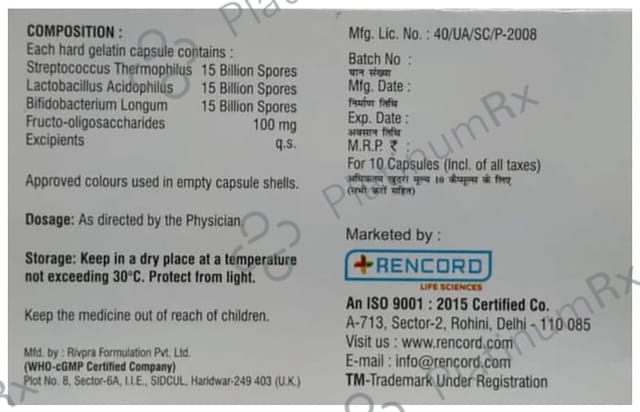 Probineph 45 Pre Probiotic Capsule 10s