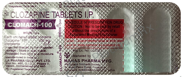Clomach 100mg Tablet