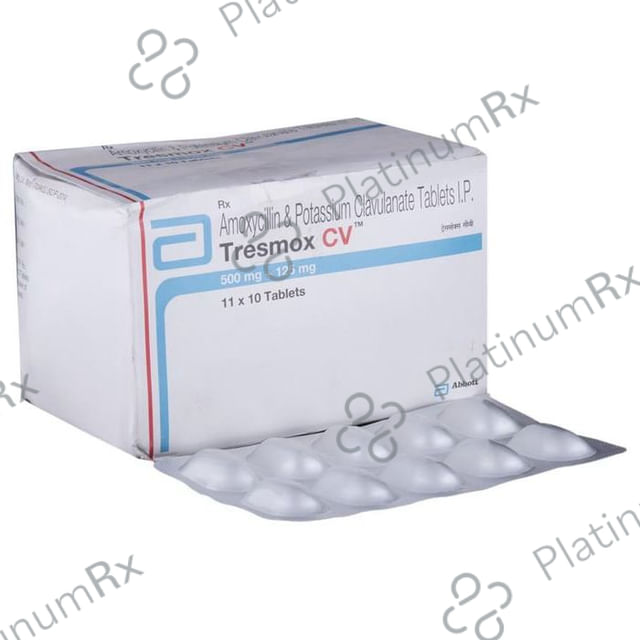 Tresmox CV 500/125mg Tablet 10s