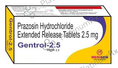 Gentrol 2.5 Tablet ER