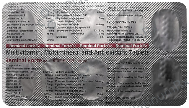 Beminal Forte Tablet 10s
