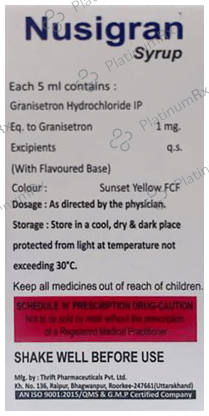 Nusigran Syrup Mango