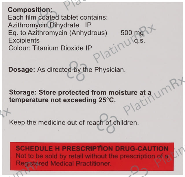 Rowezy 500mg Tablet 5 tablets