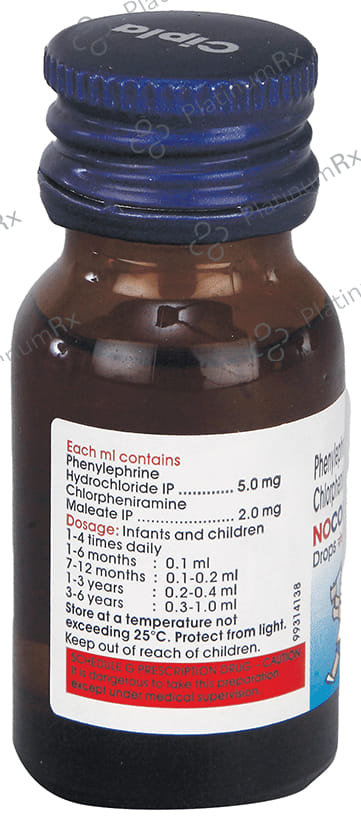 Nocold 2/5mg Drop 15ml