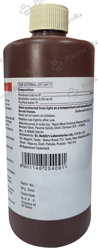 Wokadine 5% Solution 500ml