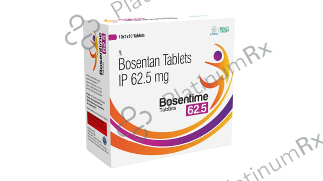 Bosentime 62.5mg Tablet 10s