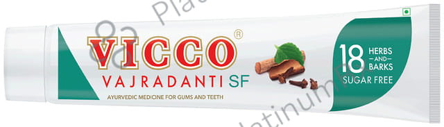 Vicco Vajradanti Ayurvedic Medicine for Healthy Gums and Teeth - Sugar Free