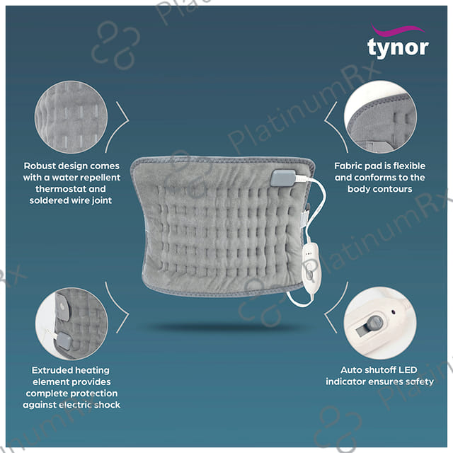 Tynor Heating Pad Ortho Mini Universal Grey