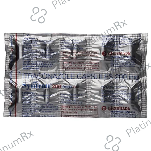 Syntran 200mg Capsule 10s