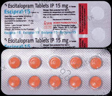 Escipra 15mg Tablet