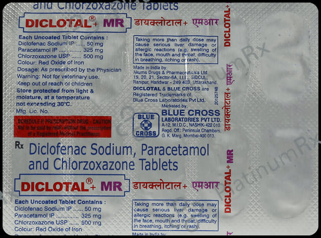 Diclotal Plus MR Tablet 10s