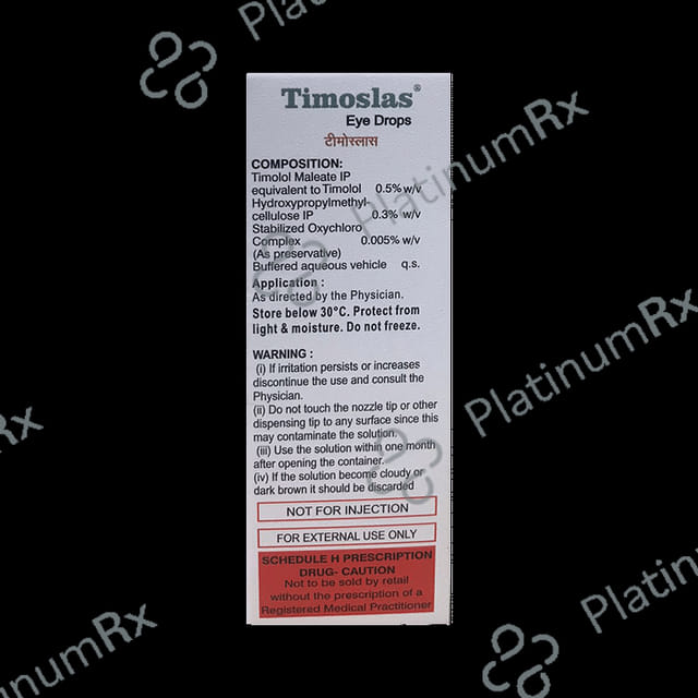 Timoslas Eye Drop