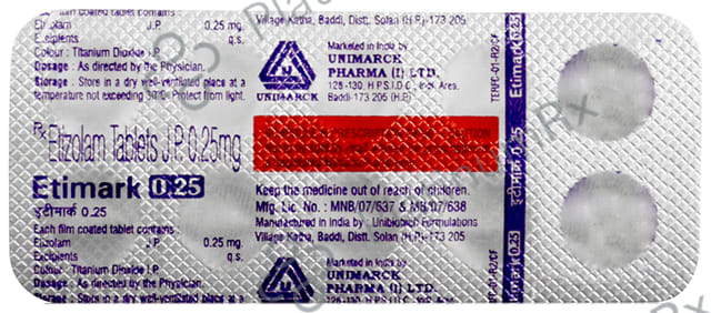 Etimark 0.25mg Tablet 10s