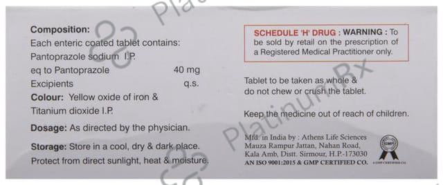 Athzol 40 Tablet