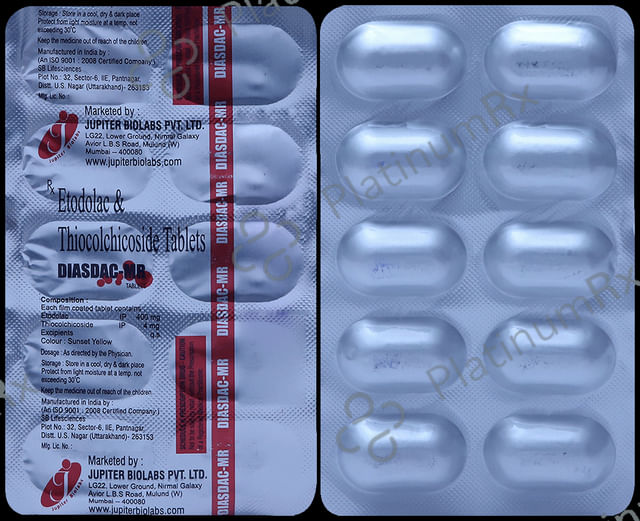 Diasdac MR 400mg/4mg Tablet 10s