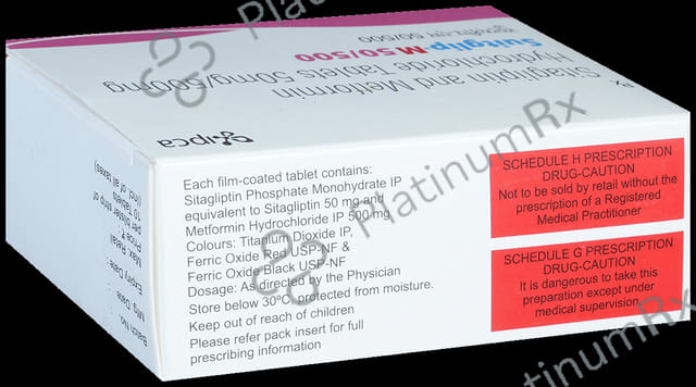Suitglip M 50/500mg Tablet 10s