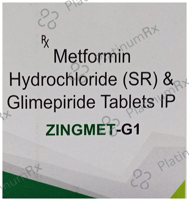 Zingmet G1 1/500mg Tablet 10s