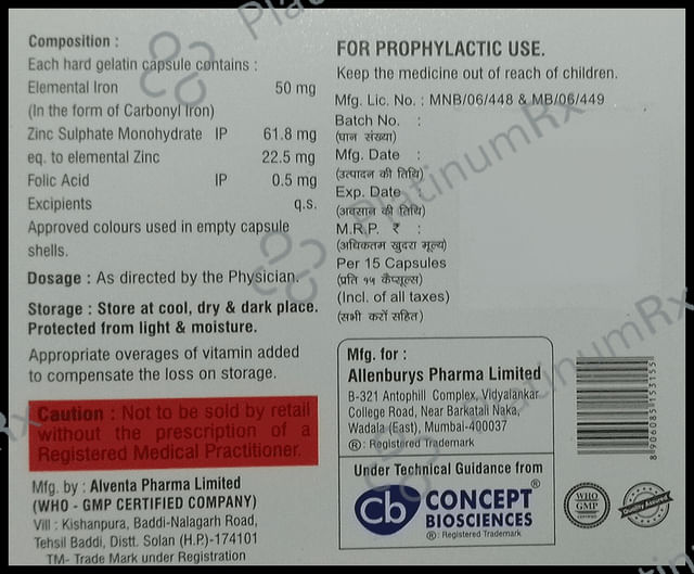 Confolic-Z Capsule