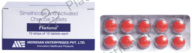 Flatuna 250/80mg Tablet 10s