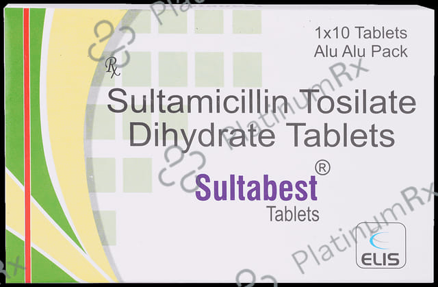 SULTABEST 375MG TABLET