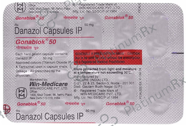Gonablok 50mg Capsule 30s
