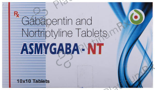 Asmygaba NT 400/10mg Tablet 10s