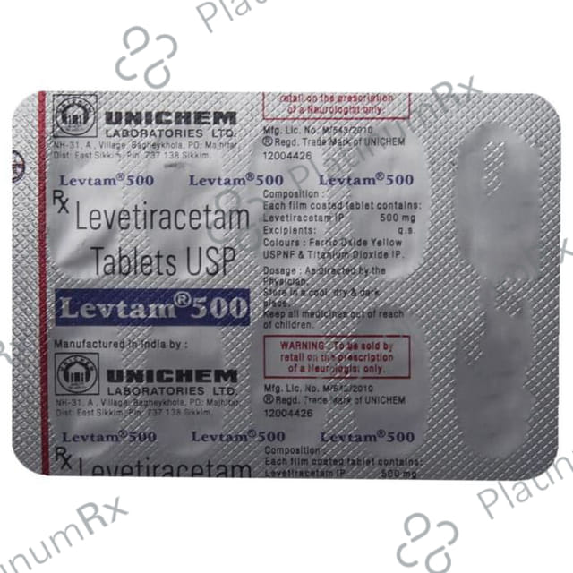 Levtam 500mg Tablet 10s
