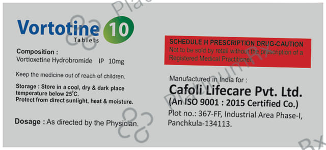 Vortotine 10mg Tablet 10s