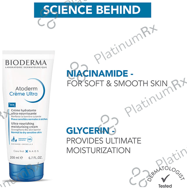 Bioderma Atoderm Ultra Nourishing Cream 200gm