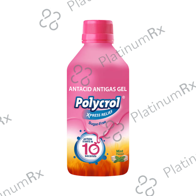Polycrol Antacid Mint Gel 200ml