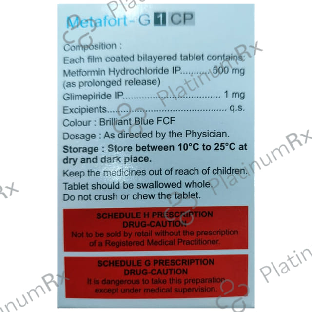 Metafort G1 CP Tablet PR