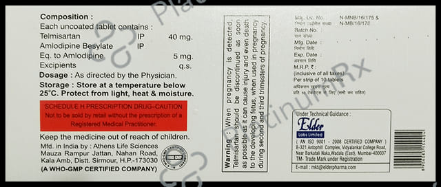 Telmis-AM Tablet 10 tablets