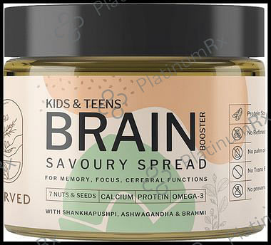 Iyurved Kids & Teens Brain Booster - Savoury Spread with Shankhapushpi, Ashwagandha & Brahmi