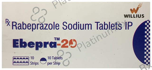 Ebepra 20mg Tablet 10s