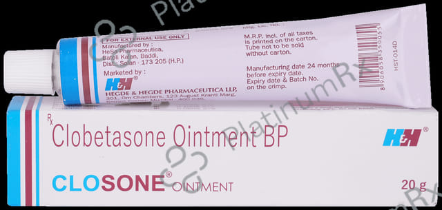 Closone 0.05% Ointment 20gm