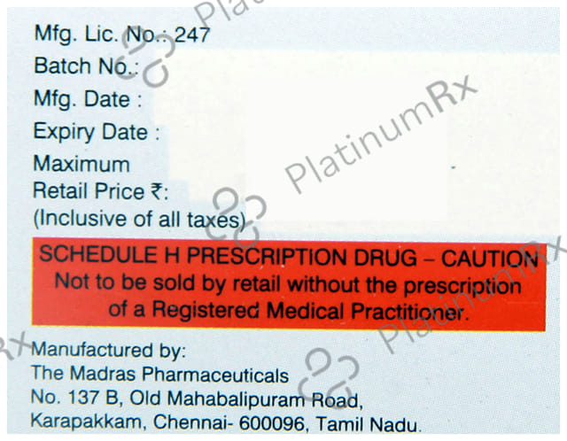 Lupidip 10mg Tablet 10s