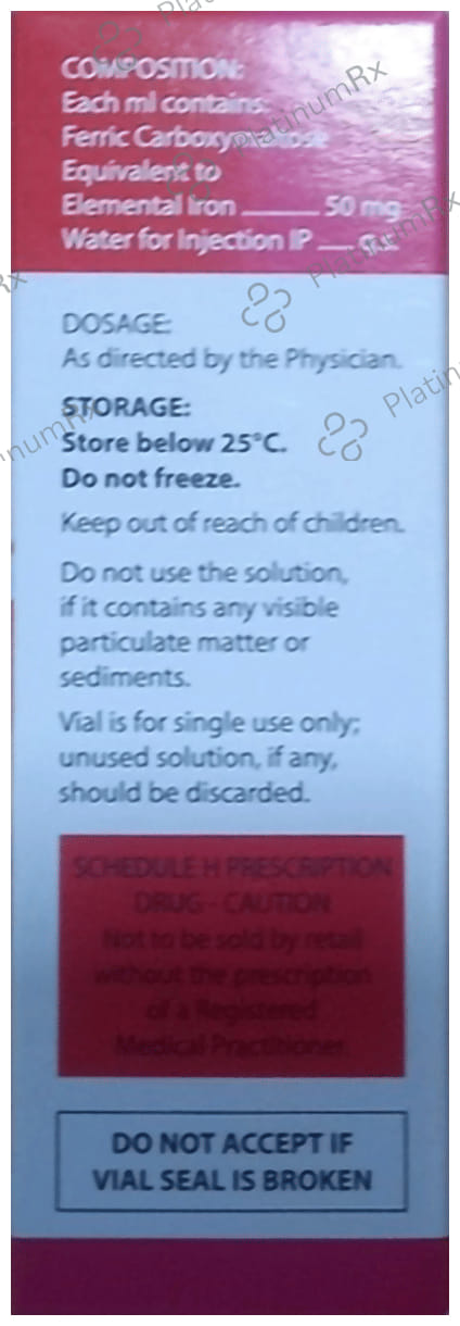 Vitcofol FCM 50mg Injection 10ml