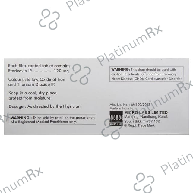 Etorica 120mg Tablet 10s